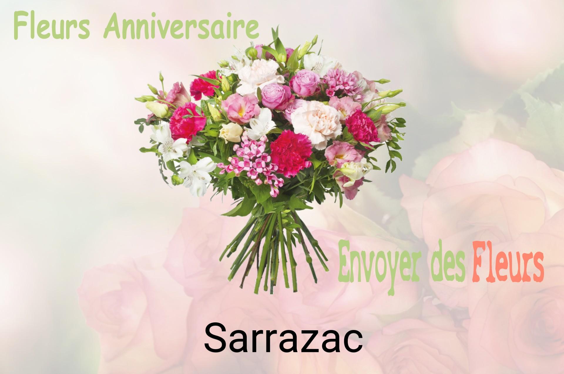 Bouquet de fleurs d’anniversaire livré à Sarrazac